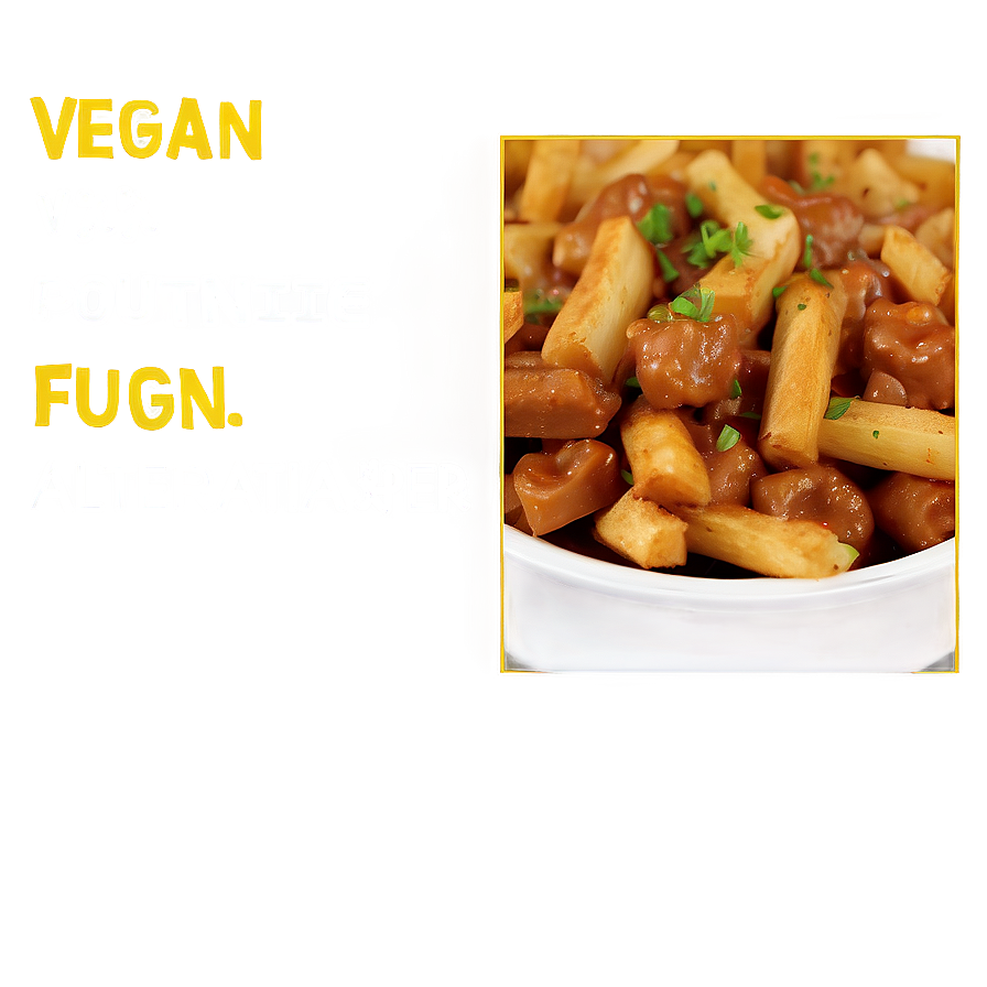 Vegan Poutine Alternative Png Bxd PNG
