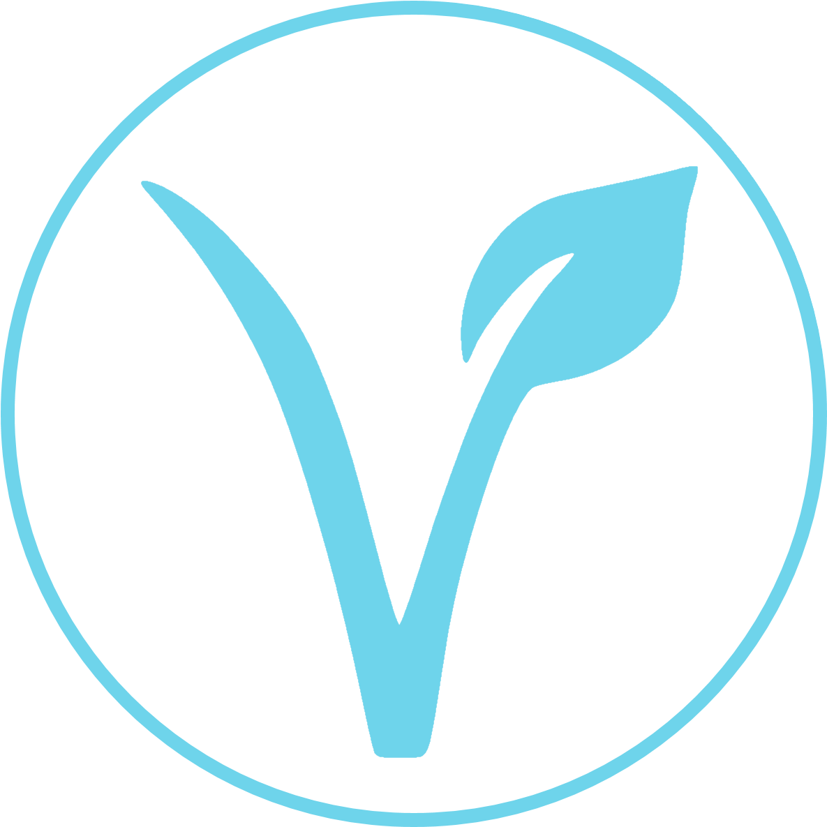 Vegan Symbol Logo PNG