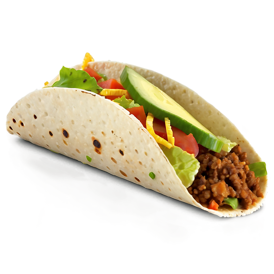 Vegan Taco Png 05042024 PNG