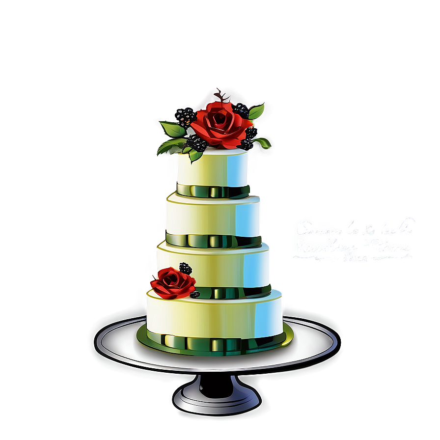 Vegan Wedding Cake Png Foq50 PNG