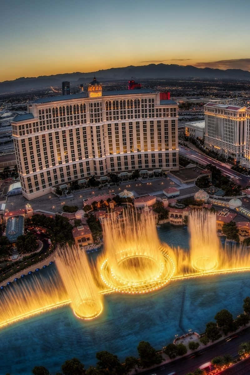 Baggrund Billede af Hotel og Casino i Las Vegas Drikkevarer