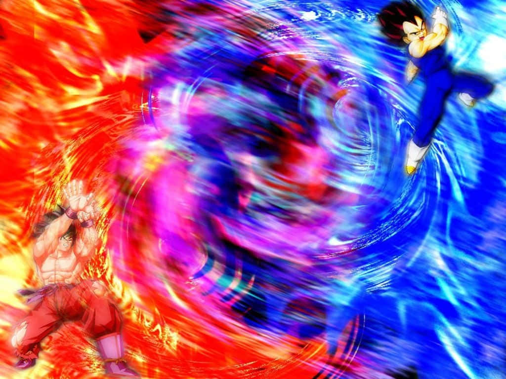 Goku Vs Vegeta Wallpaper for 1024x768