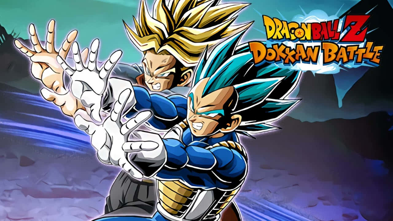 Download Father And Son Bond Vegeta And Trunks In Their Power Stance Wallpaper 8811