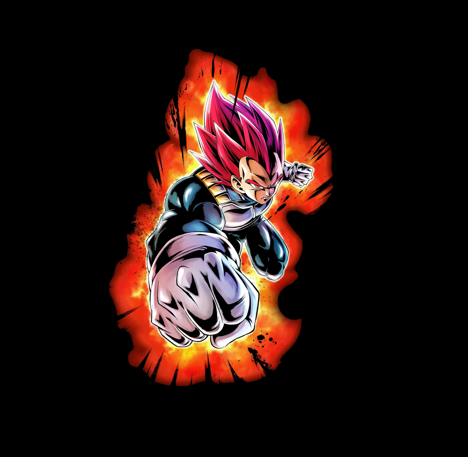 Majestic Vegeta Art Masterpiece Wallpaper