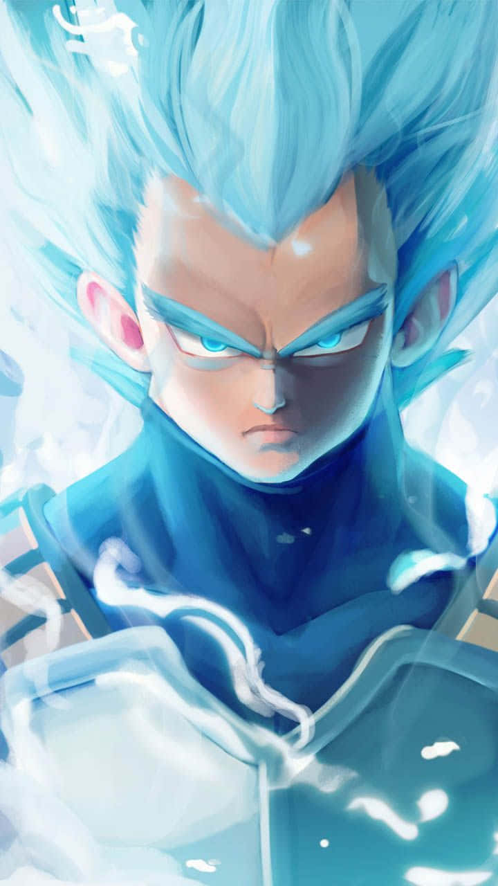 Caption: Majestic Vegeta Art Wallpaper