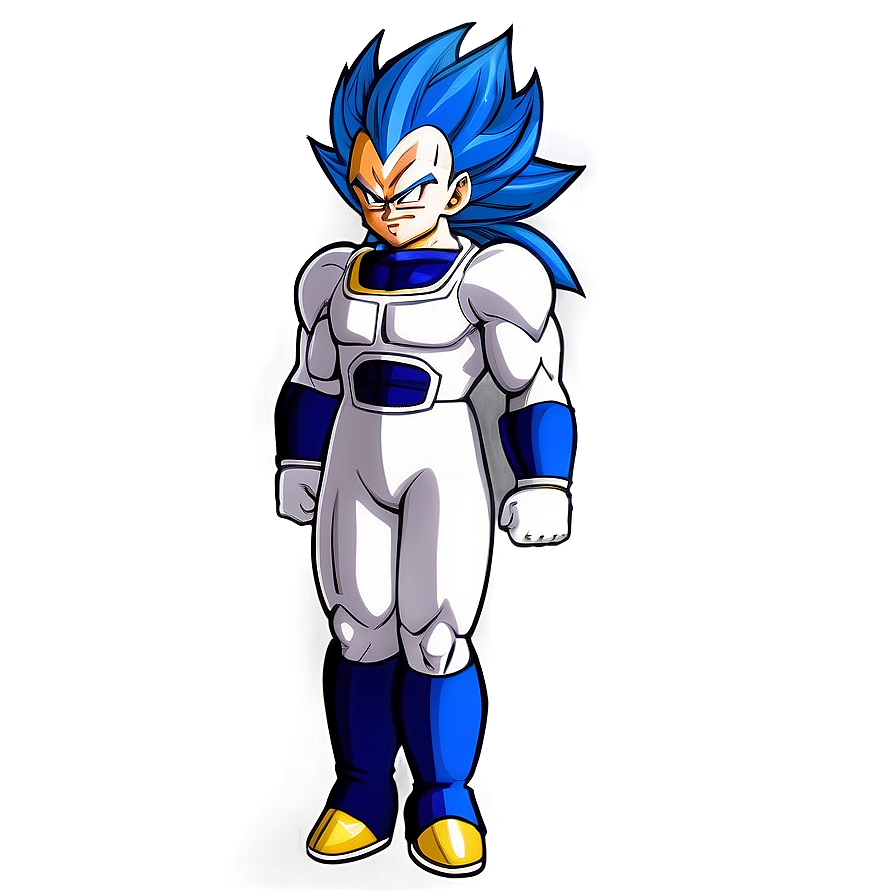 Vegeta Blue Form Png 05032024 PNG