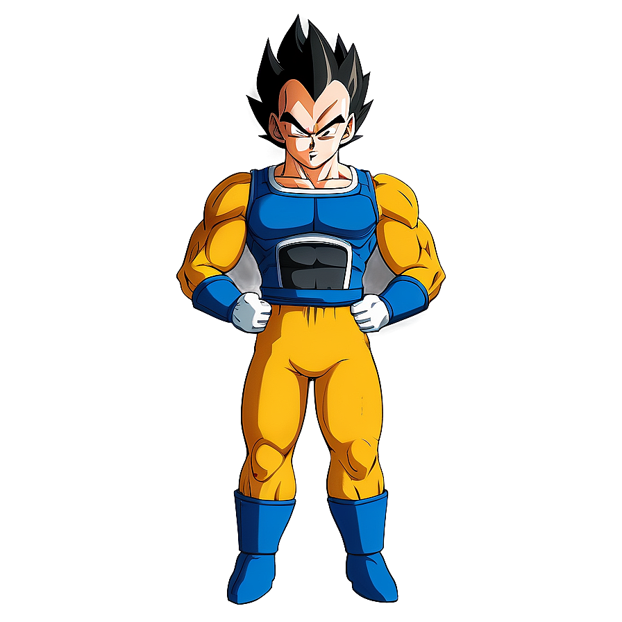 Download Vegeta Casual Clothes Png 05032024 | Wallpapers.com