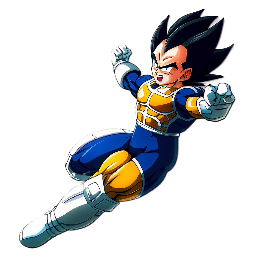 Download Vegeta Flying Png Ndu | Wallpapers.com