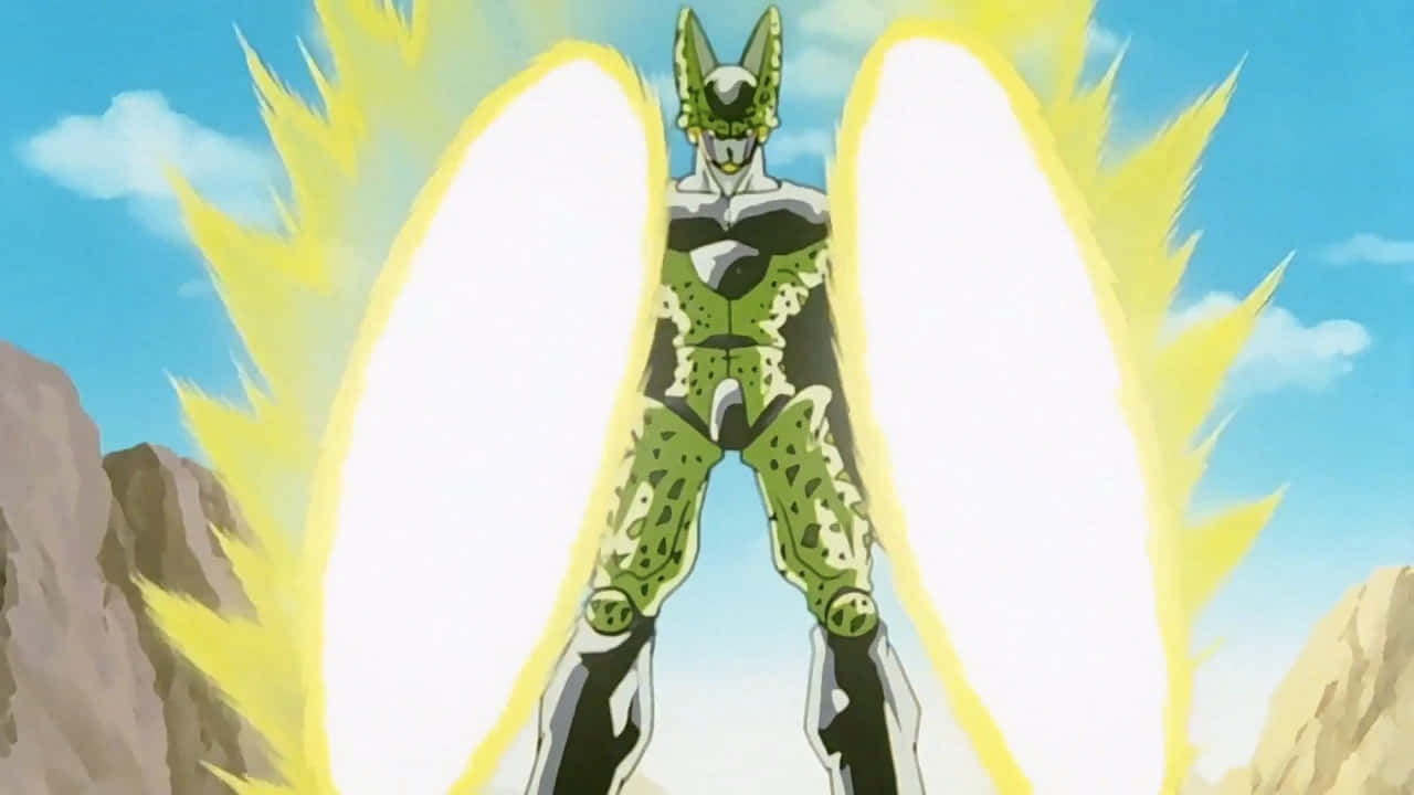 Vegeta unleashes his powerful Energy Blade Wallpaper