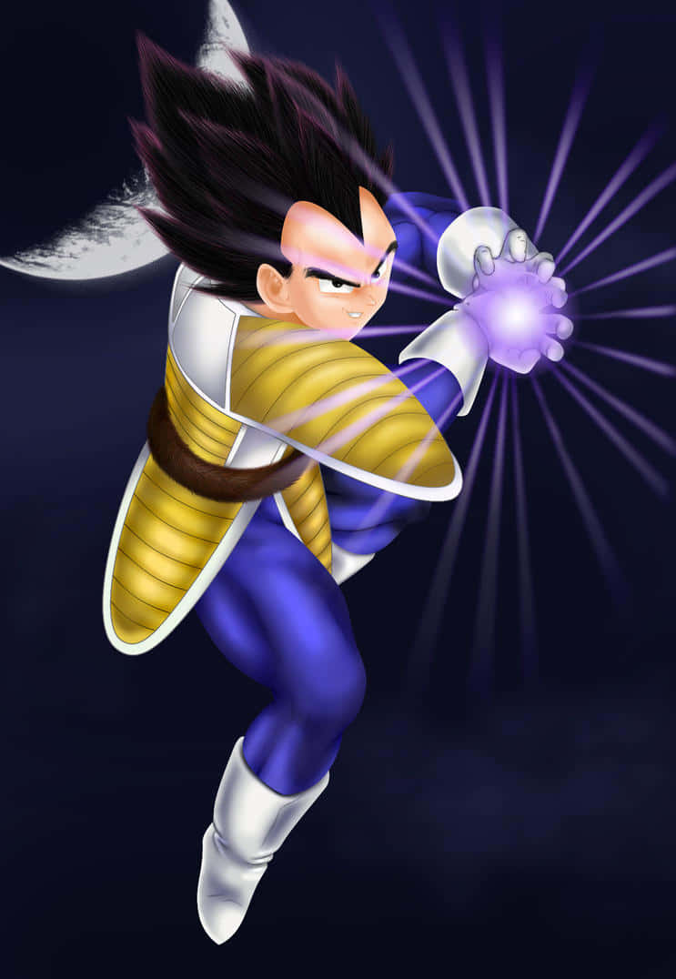 Vegeta Unleashes His Most Powerful Weapon Wallpaper