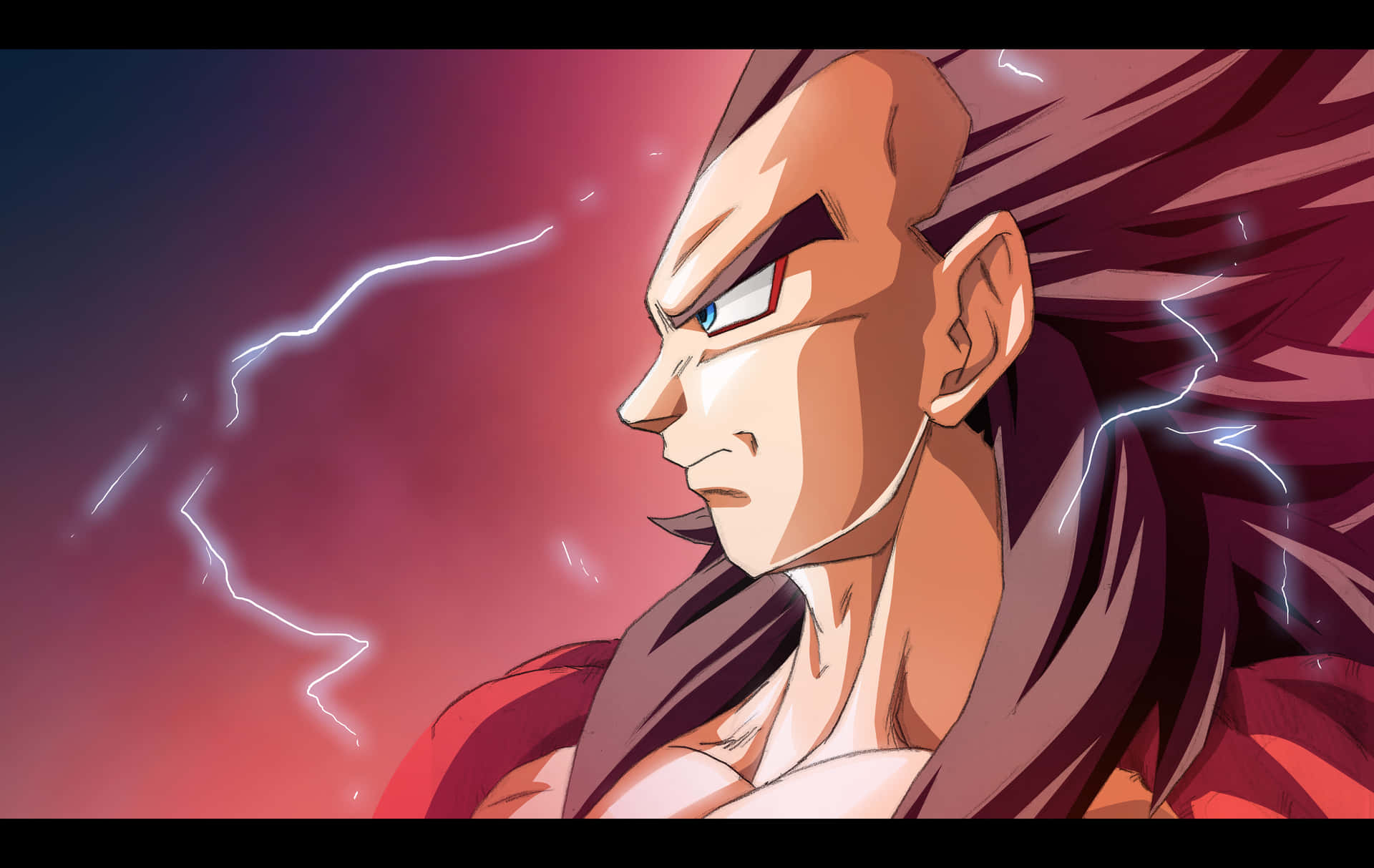 Vegeta Super Saiyan 4 Ontketent Ultieme Kracht Achtergrond