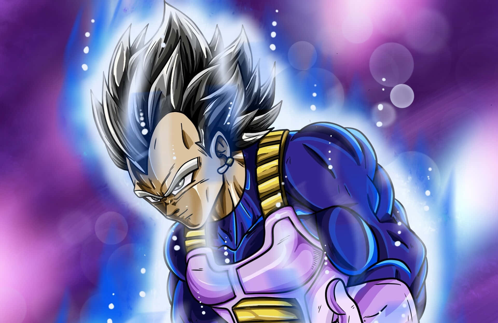 Vegeta Ultra Instinct Aura Bakgrunnsbildet