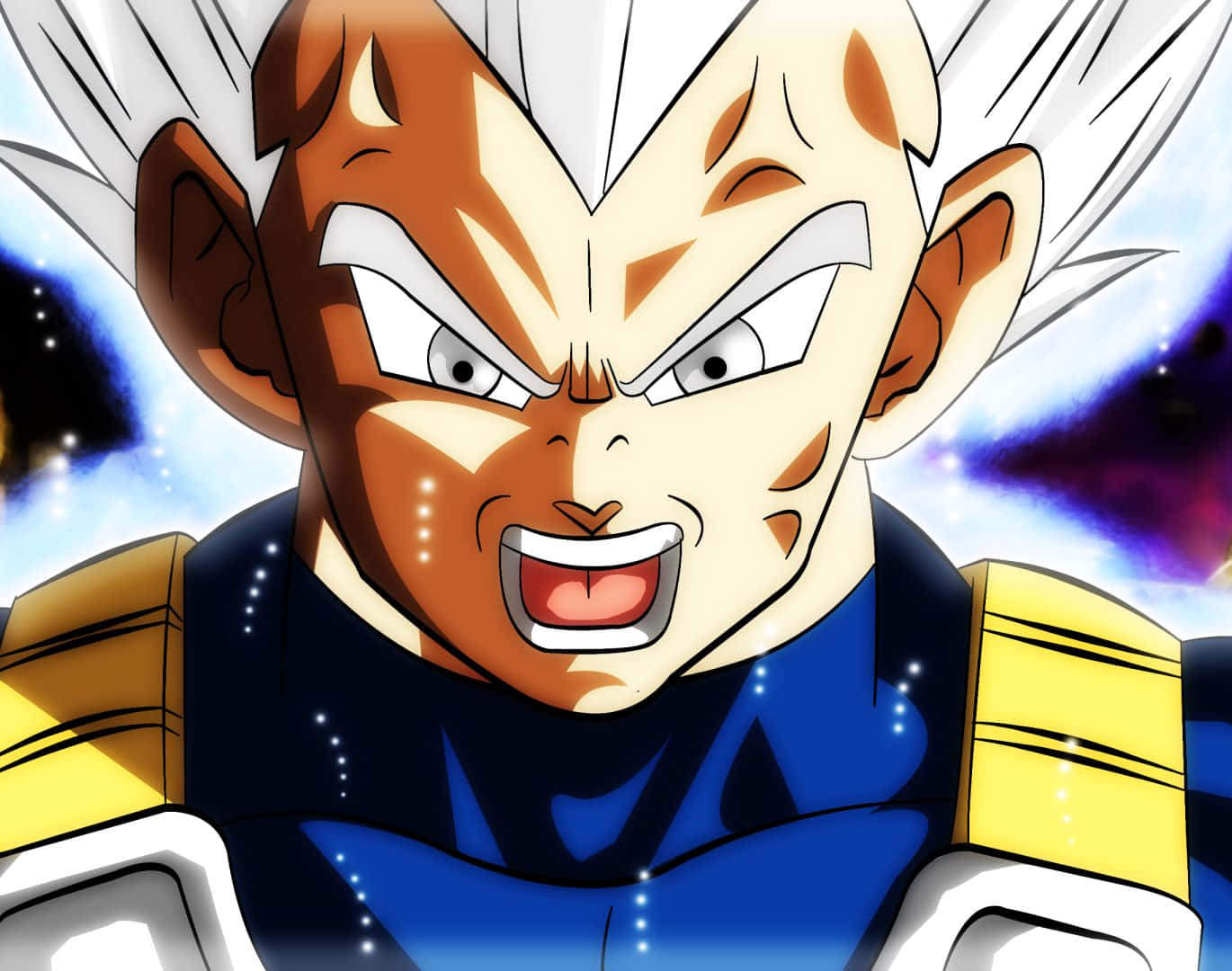 Vegeta Ultra Instinct Kracht Verhoging Achtergrond