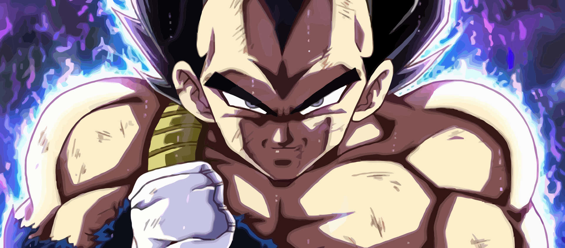 Vegeta Ultra Instinct Kraft Opp Bakgrunnsbildet