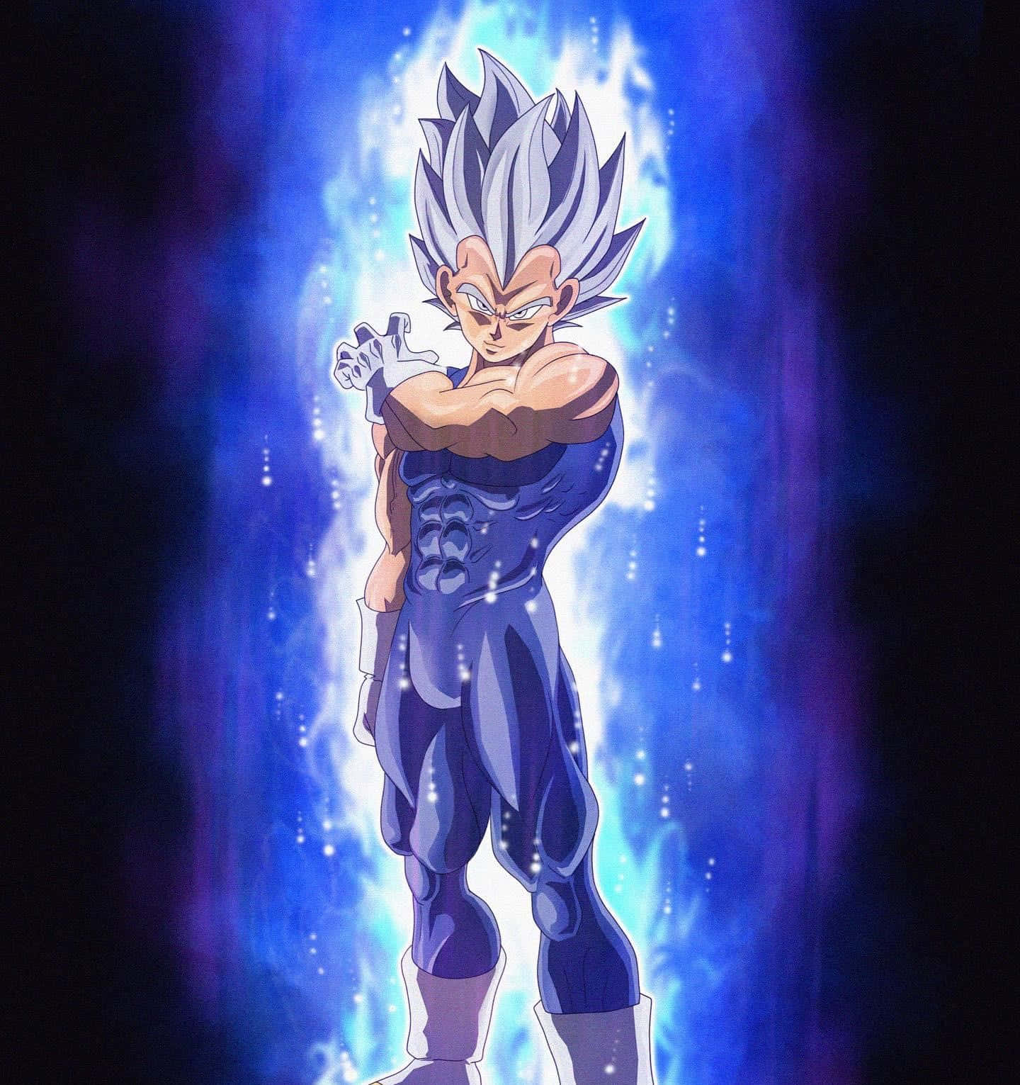 Vegeta Ultra Instinct Kraft Opp Bakgrunnsbildet