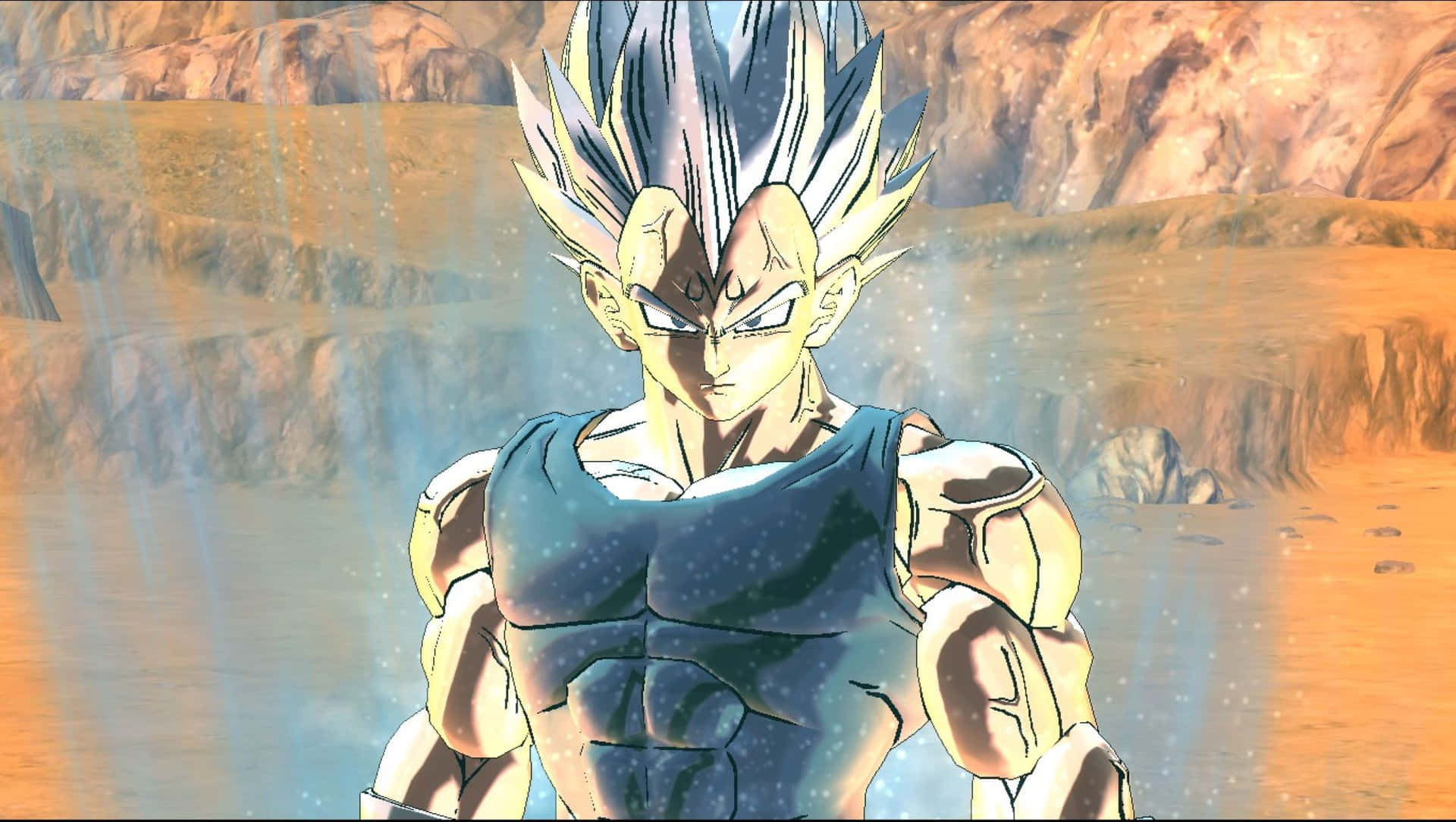 Vegeta Ultra Instinct Transformatie Achtergrond