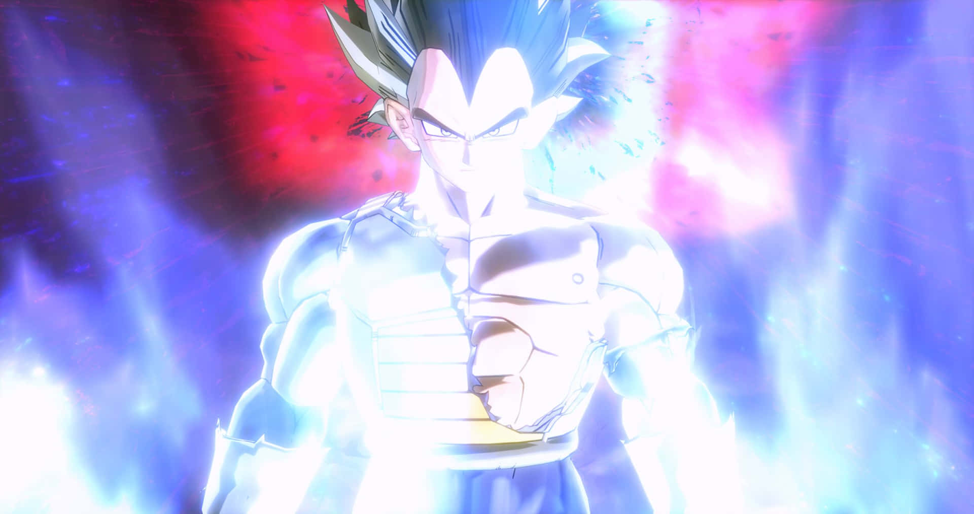 Vegeta Ultra Instinct Transformatie Achtergrond