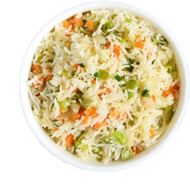 Vegetable Fried Rice Bowl PNG