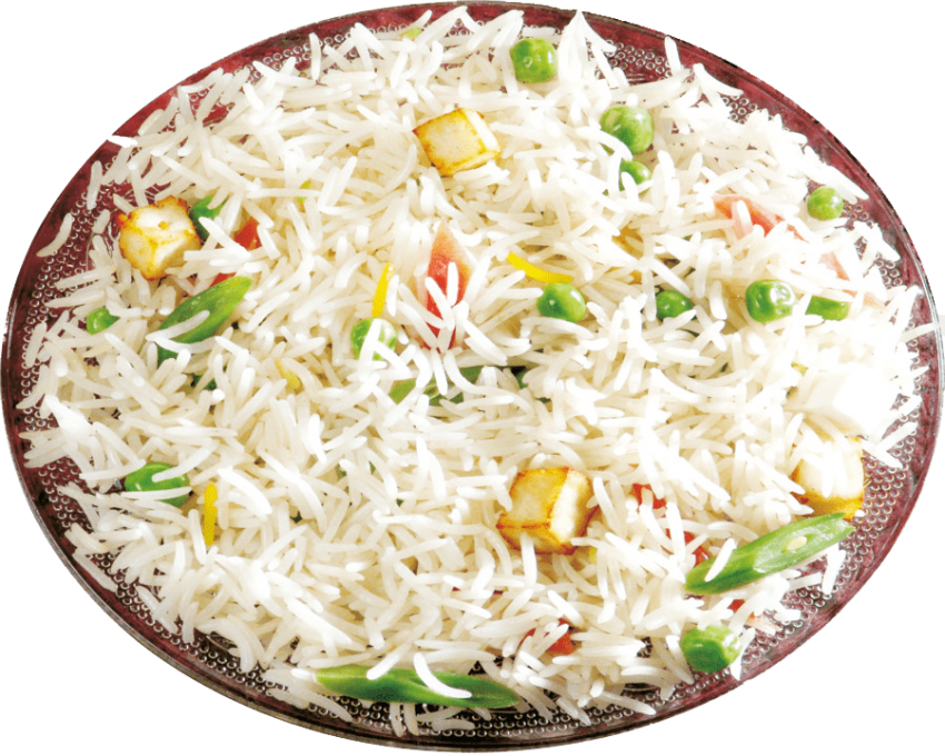 Vegetable Fried Rice Dish PNG