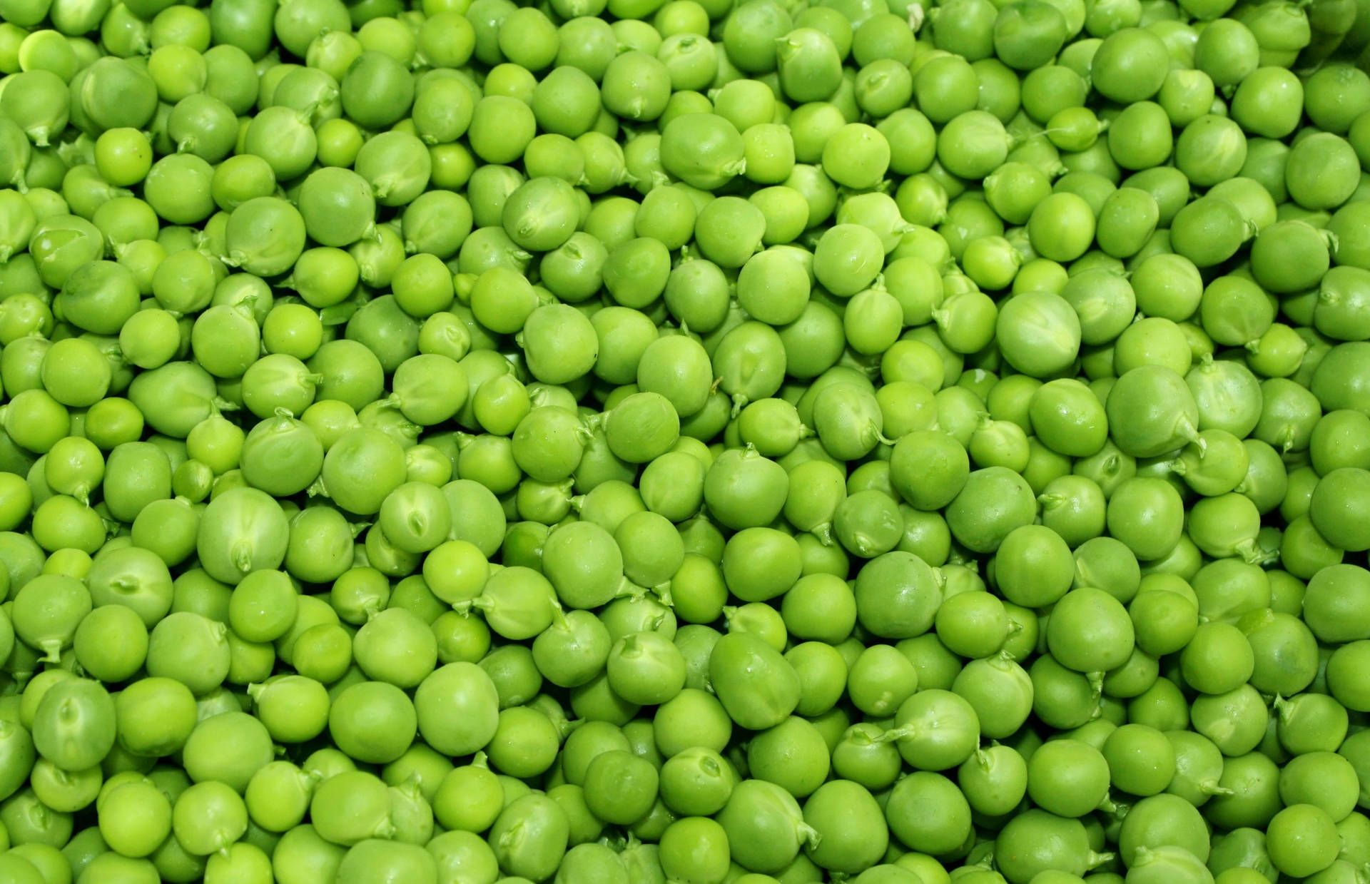 Vegetable Green Peas Heap Top View Wallpaper