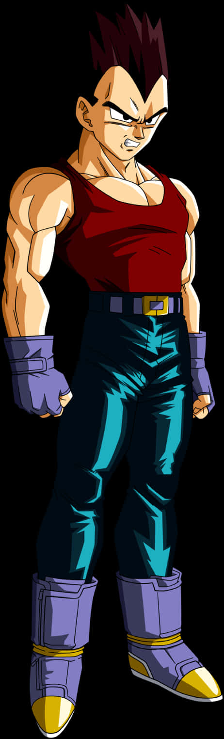Vegetain Casual Clothes Dragon Ball Z PNG