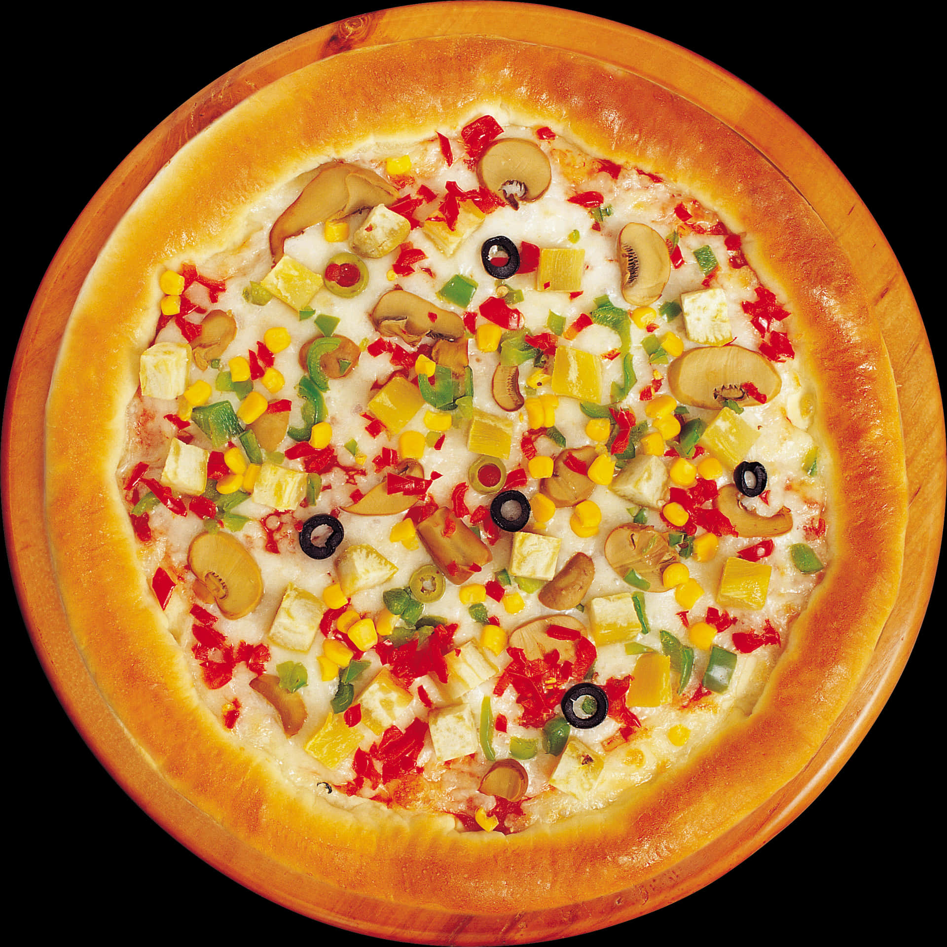 Vegetarian Pizza Delight.jpg PNG