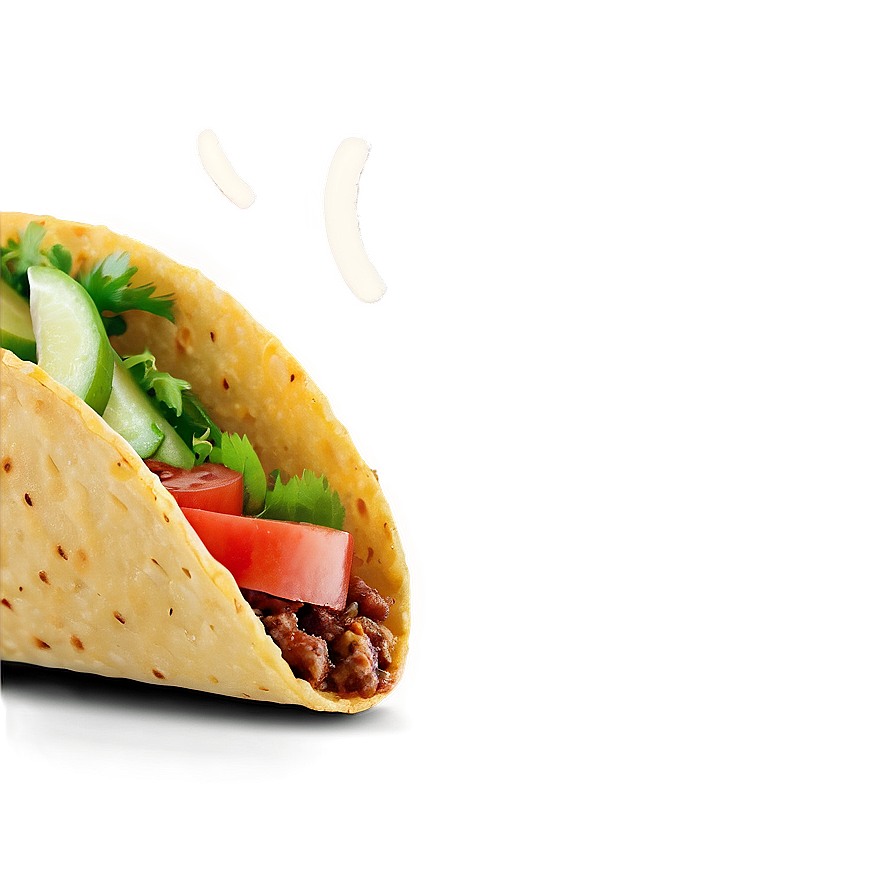 Vegetarian Taco Png Bdh89 PNG