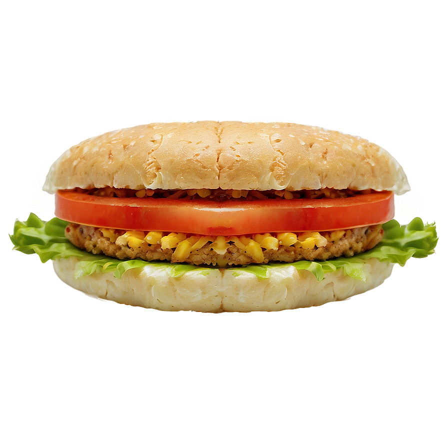 Veggie Burger Sandwich Png Fou PNG