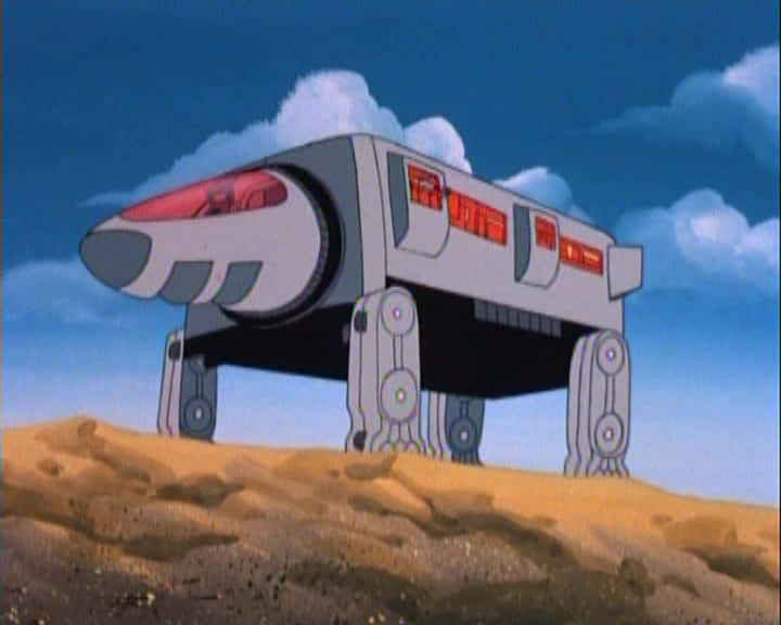 Vehicle From Challenge Of The Gobots Wallpaper