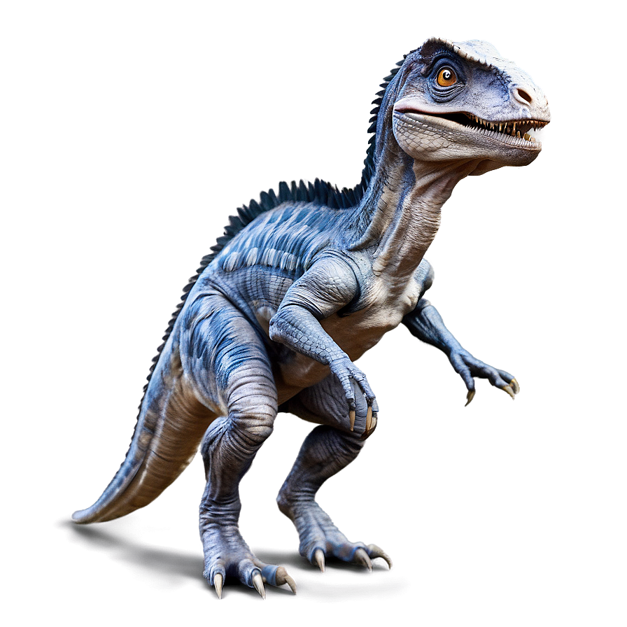 Velociraptor In Action Pose Png Ljo2 PNG