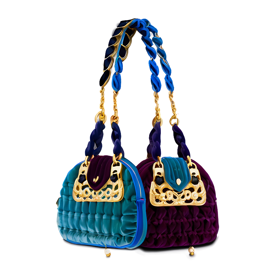 Velvet Handbag Png Iau53 PNG