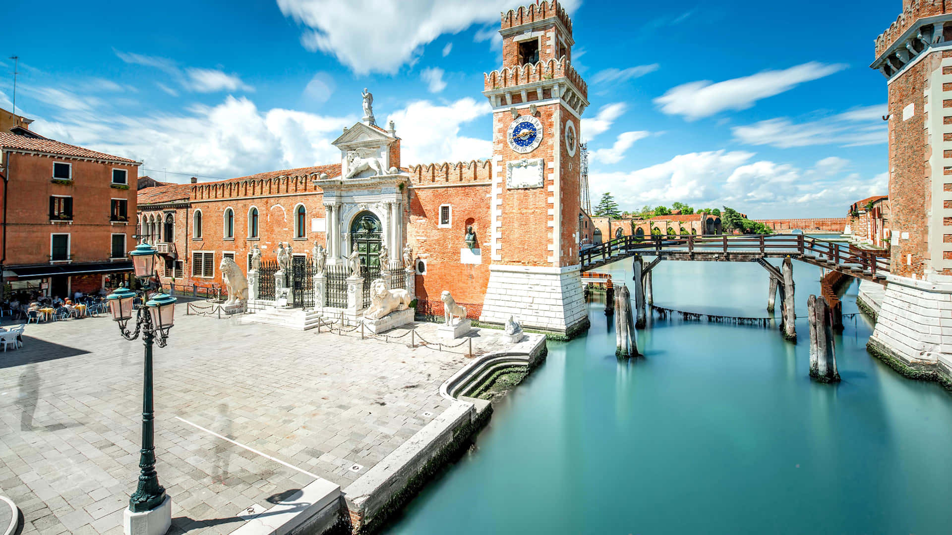 Venetian Arsenal Grand Canal Entrance.jpg Wallpaper