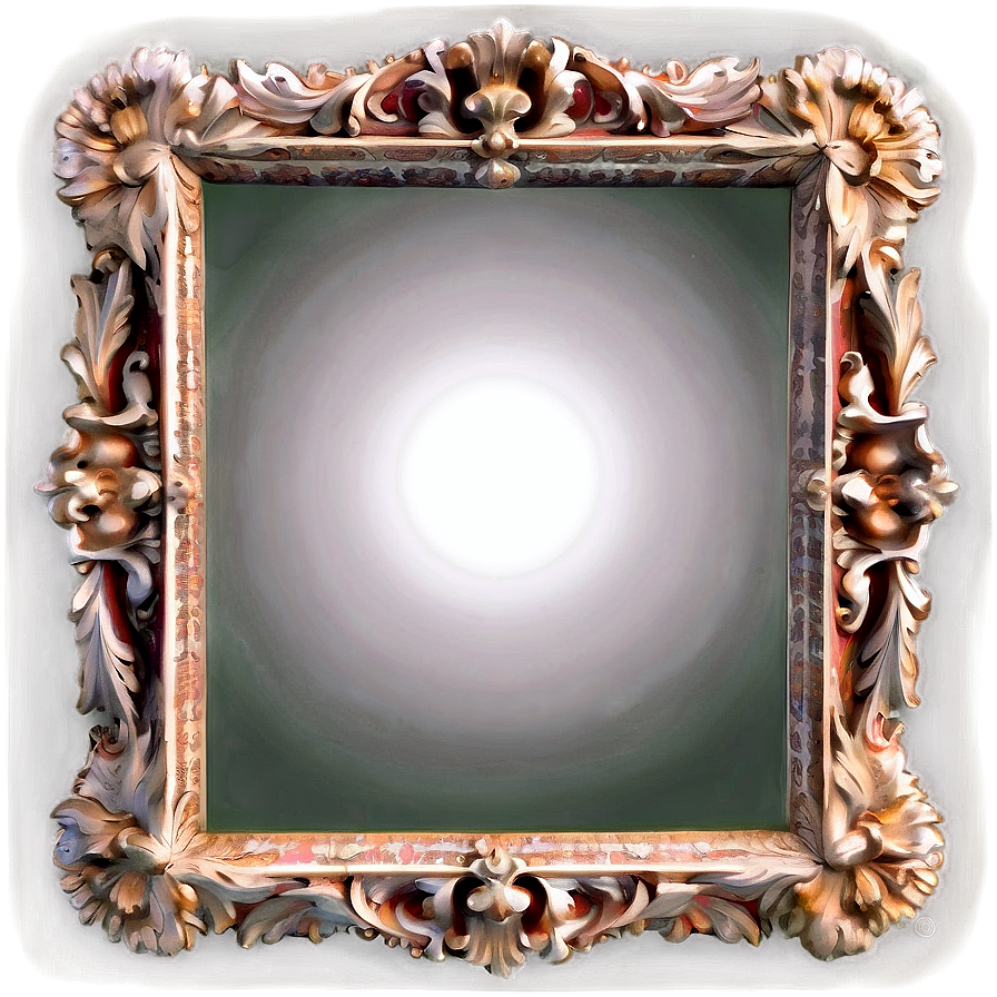 Venetian Mirror Frame Png 06212024 PNG