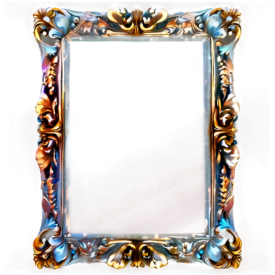 Venetian Mirror Frame Png 8 PNG