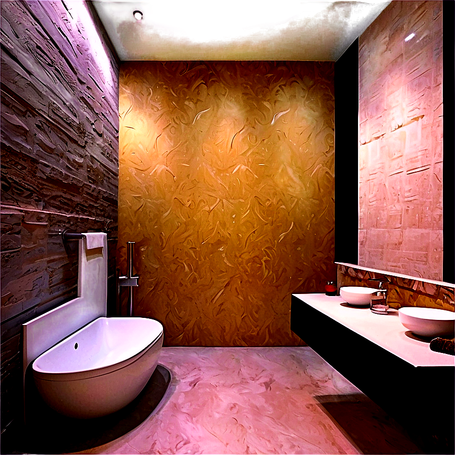 Download Venetian Plaster In Bathroom Png Dkh62 | Wallpapers.com