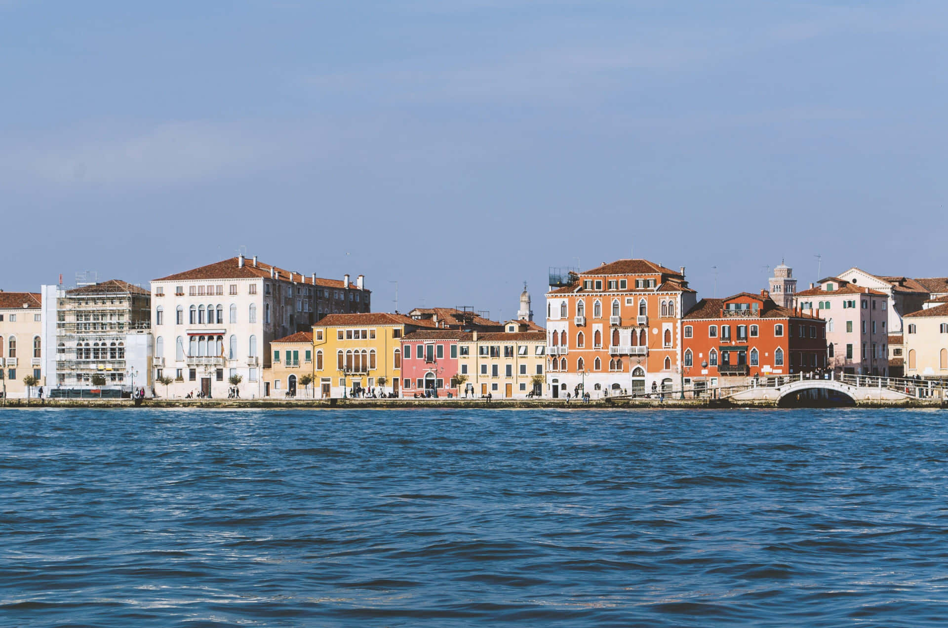 Venice Waterfront Architecture Wallpaper