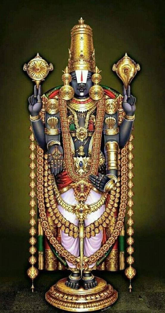 Venkateswaraswamy - Gottheit Des Ewigen Glücks Wallpaper