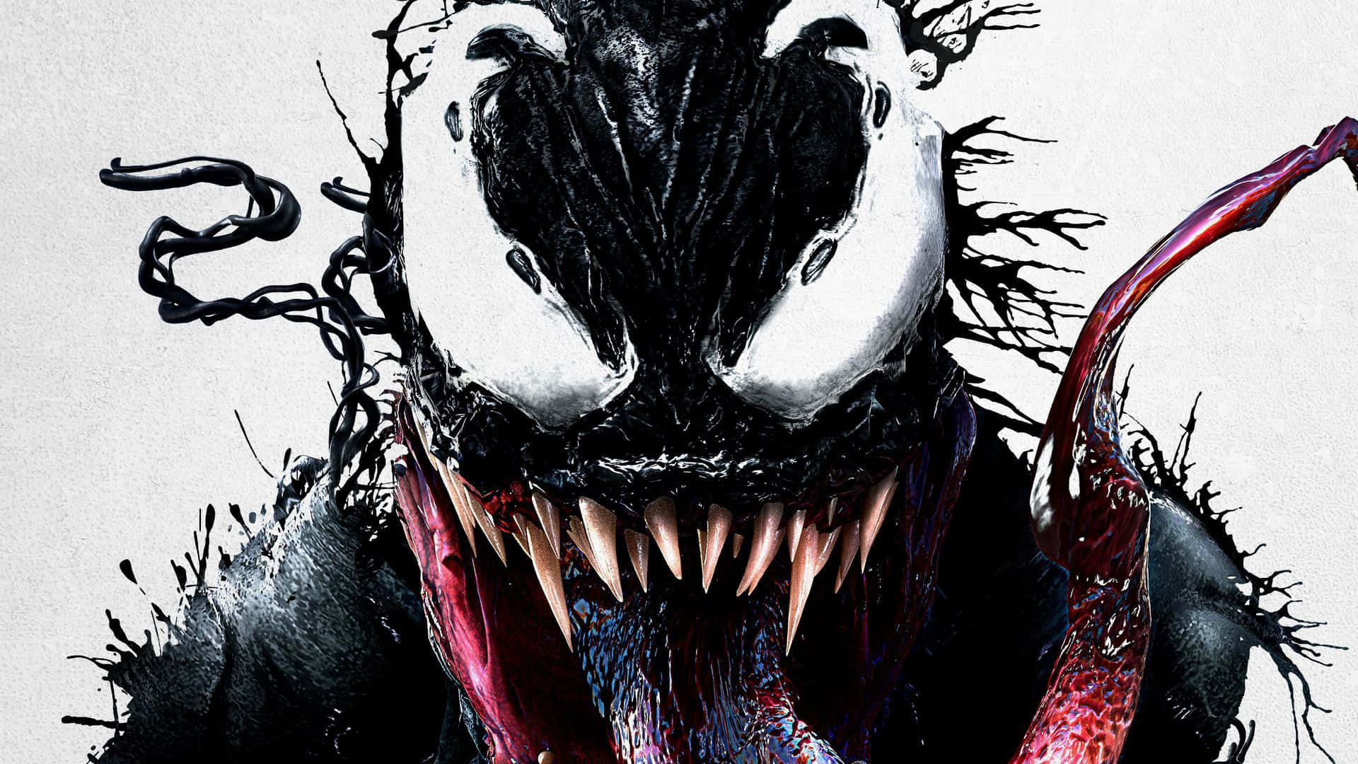 Venom Abstract Dripping Body Wallpaper
