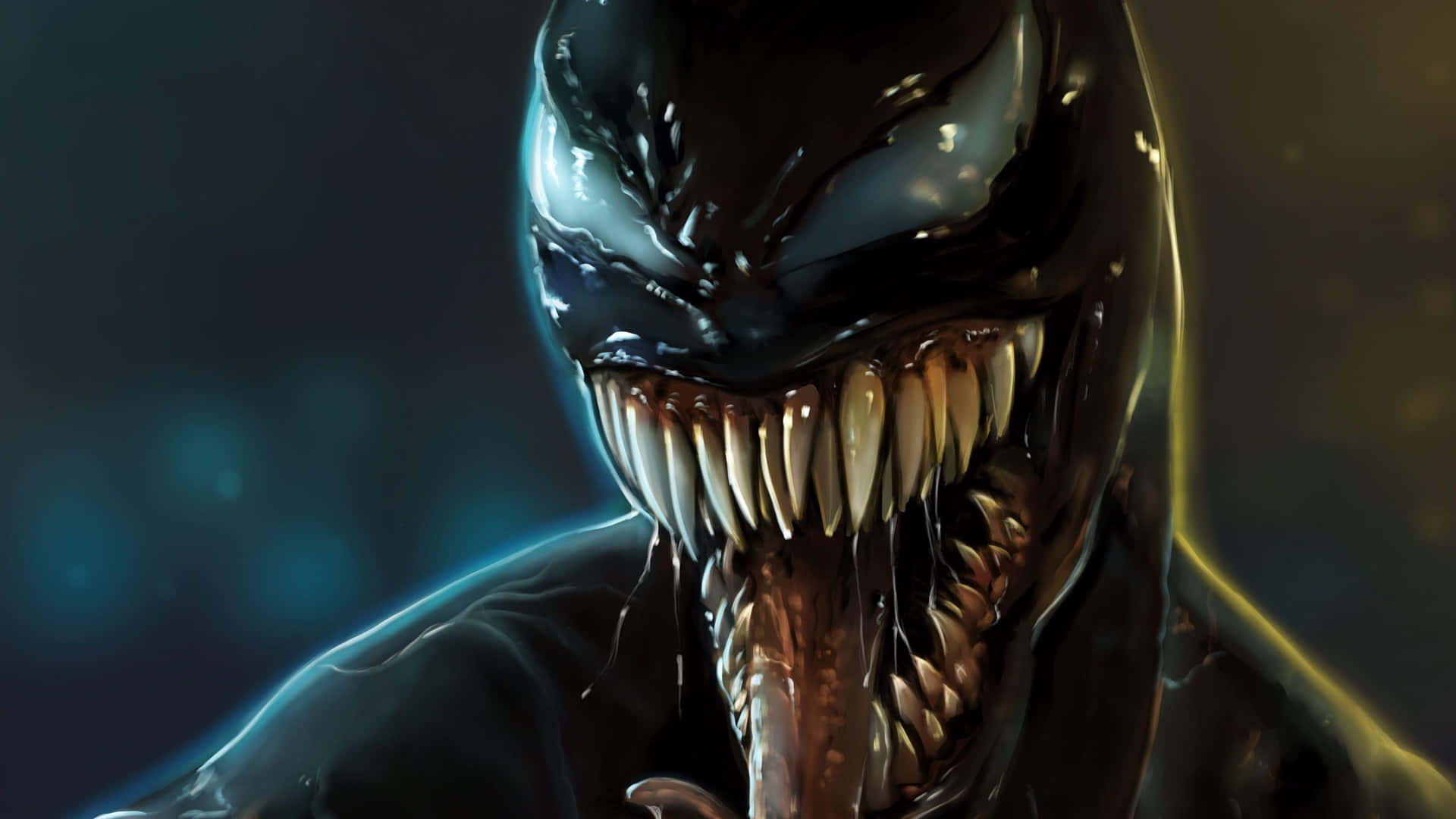 Venom abstrakt: Fri udledning af energi Wallpaper