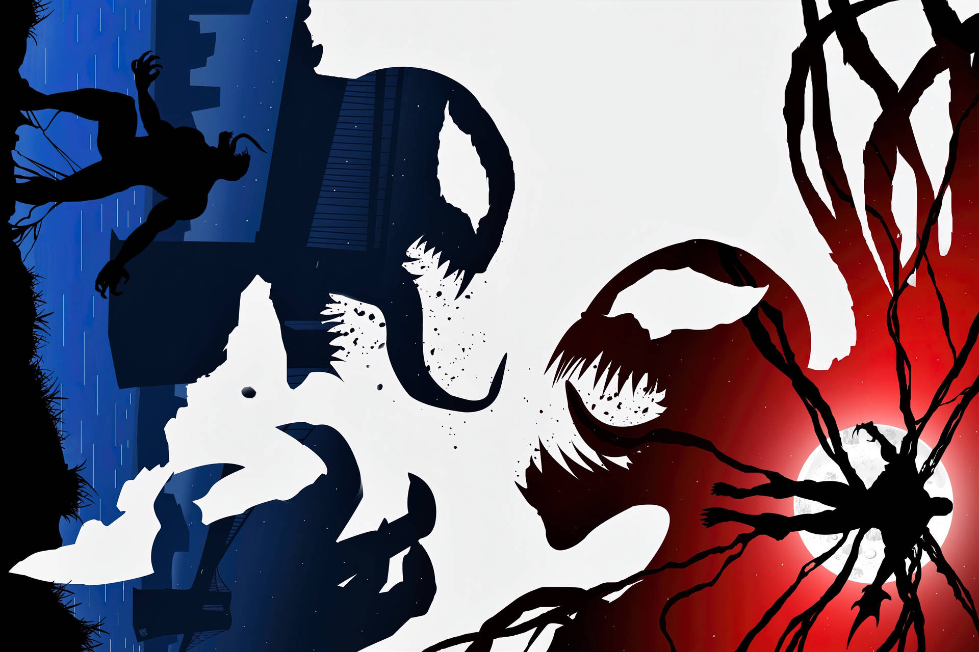 Venom And Carnage 4k Wallpaper