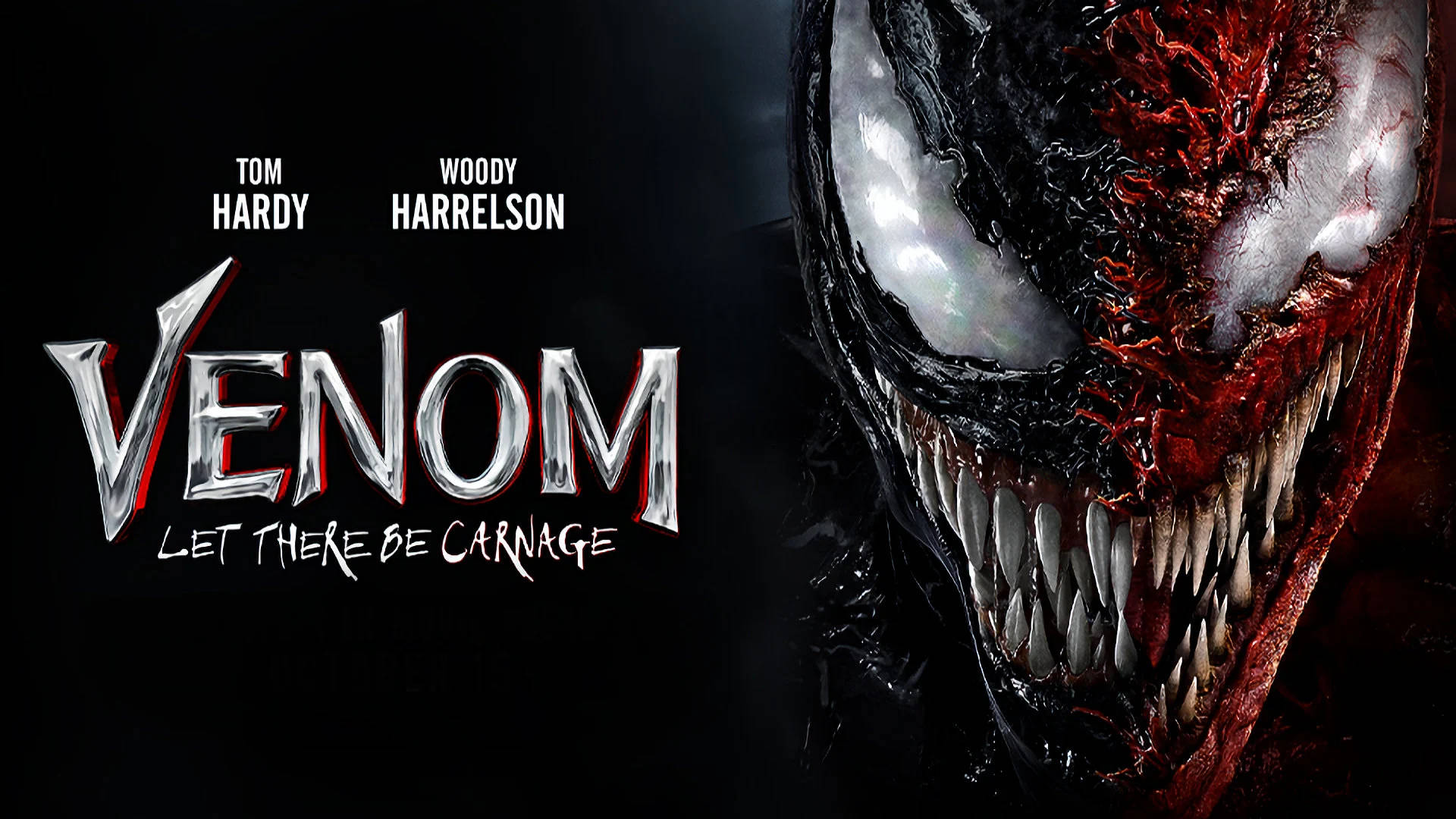 Venom And Carnage Combined Wallpaper