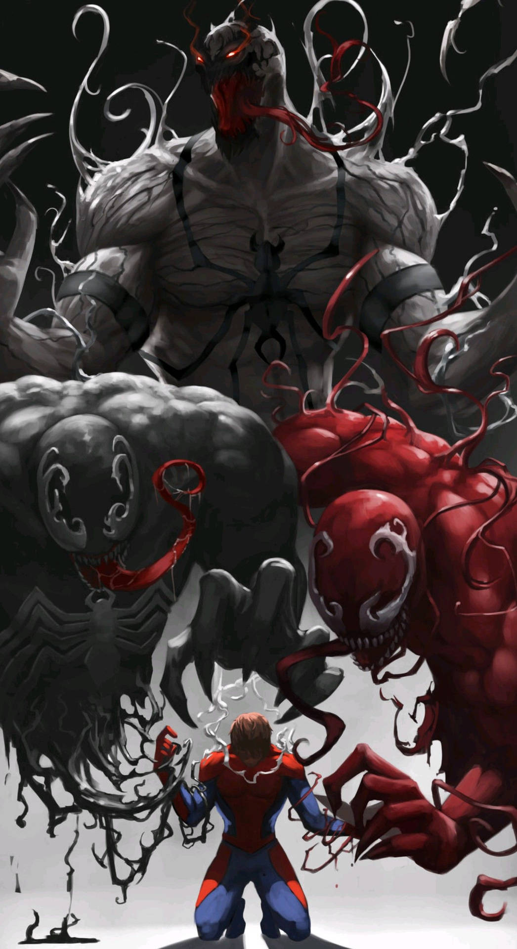 Venom Anti Venom Carnage Spiderman Wallpaper