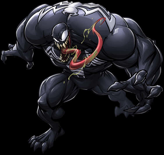 Download Venom Character Artwork | Wallpapers.com