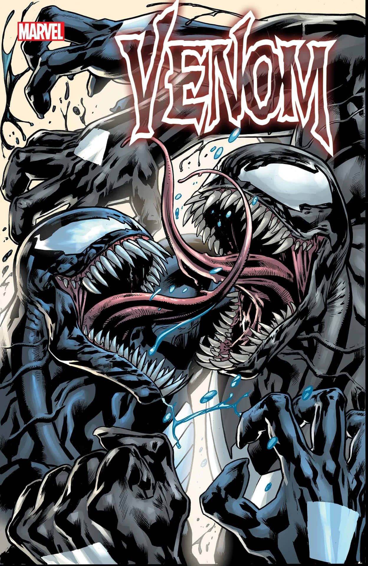 Venom Unleashed in Comics Wallpaper