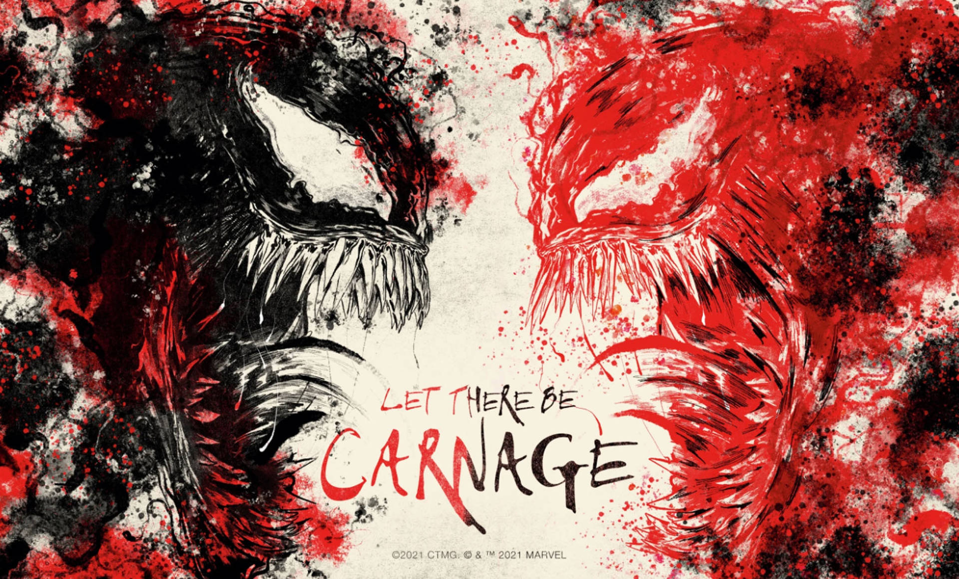 Venom Let There Be Carnage Art Wallpaper
