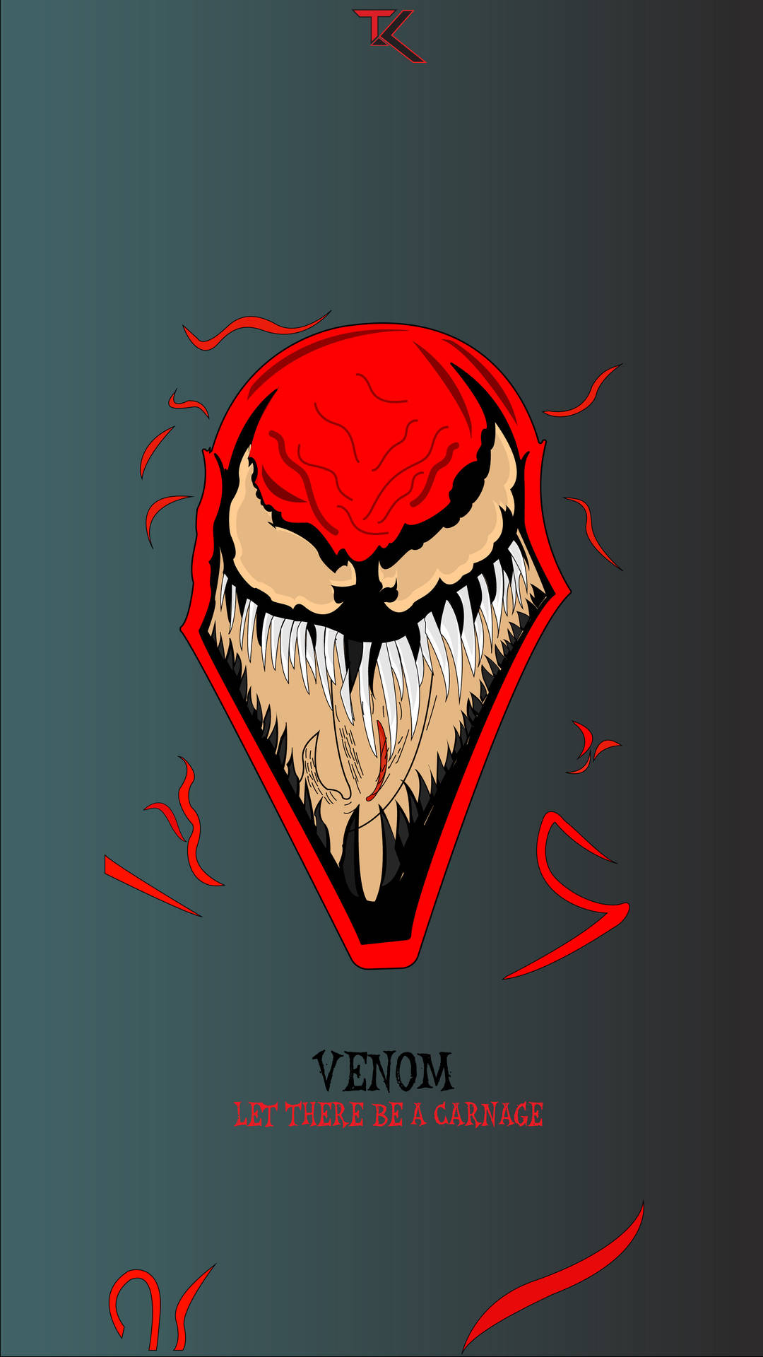 Venom Let There Be Carnage Colors Wallpaper