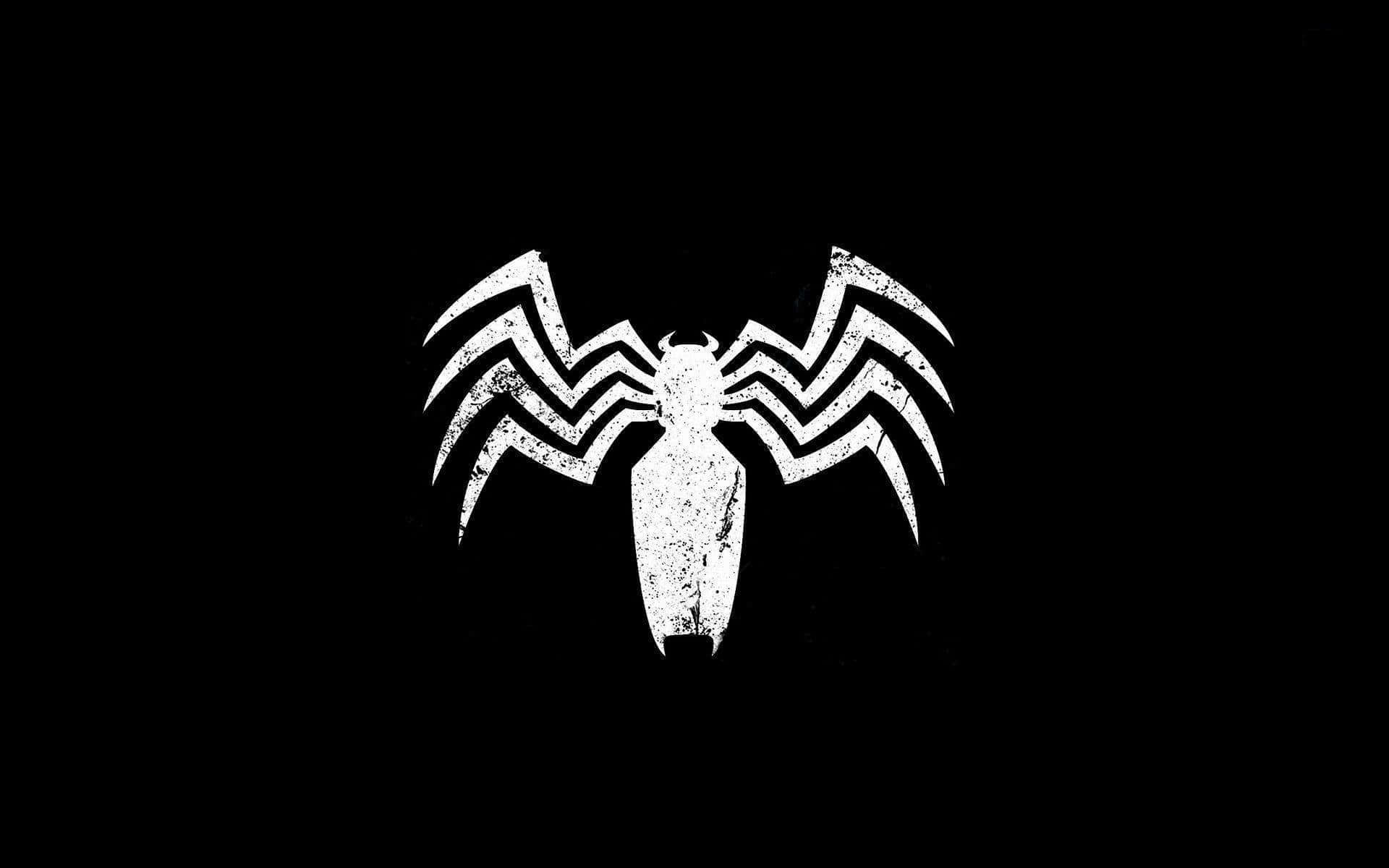 Stunning Venom Logo Design in High Resolution Wallpaper