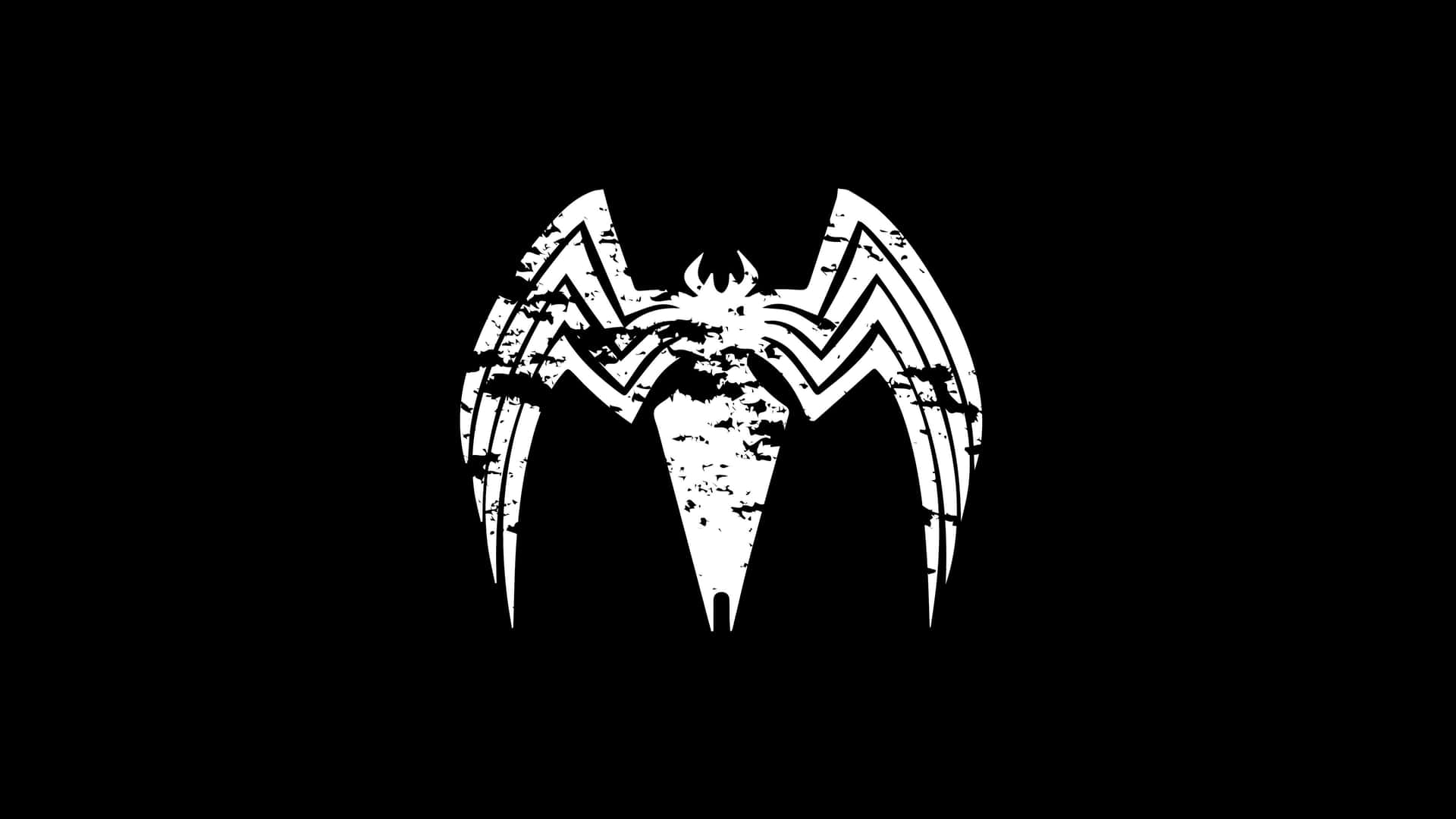 Caption: Venom Logo Unleashed Wallpaper