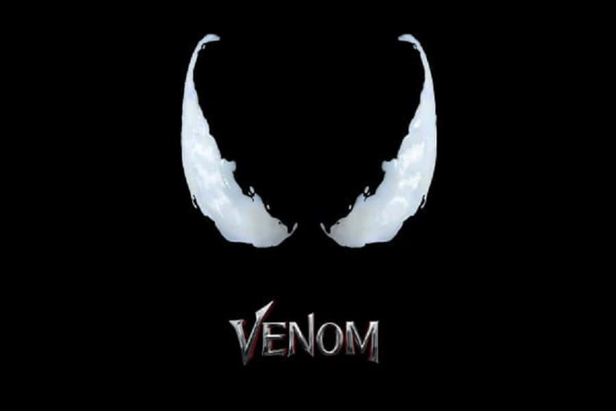 Logode Venom: Diseño Intimidante De Simbionte Fondo de pantalla