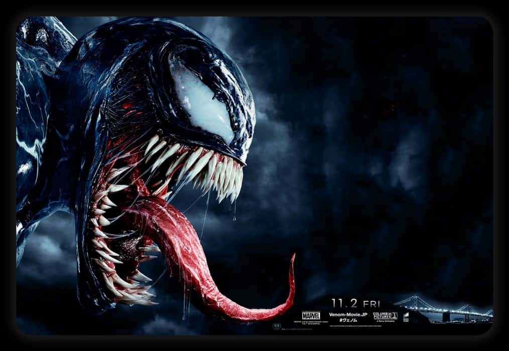 Venom Movie Poster PNG